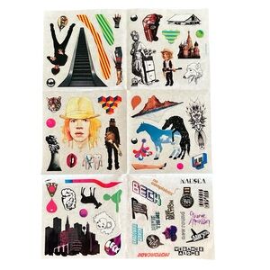 Beck The Information Album Sticker Sheet 2006